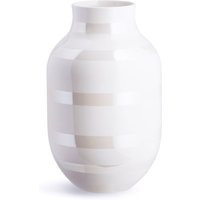 Kähler Design - Omaggio Vase H 31 cm, perlmutt von Kähler