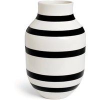 Kähler Design - Omaggio Vase H 31 cm, schwarz von Kähler