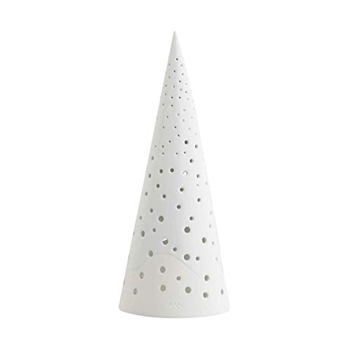 Kähler Teelichthalter hoch H25.5 cm Nobili Sammlerobjekt dänisches Design, Weiss Kähler Teelichthalter hoch H25.5 cm Nobili Sammlerobjekt dänisches Design, Weiss von HAK Kähler