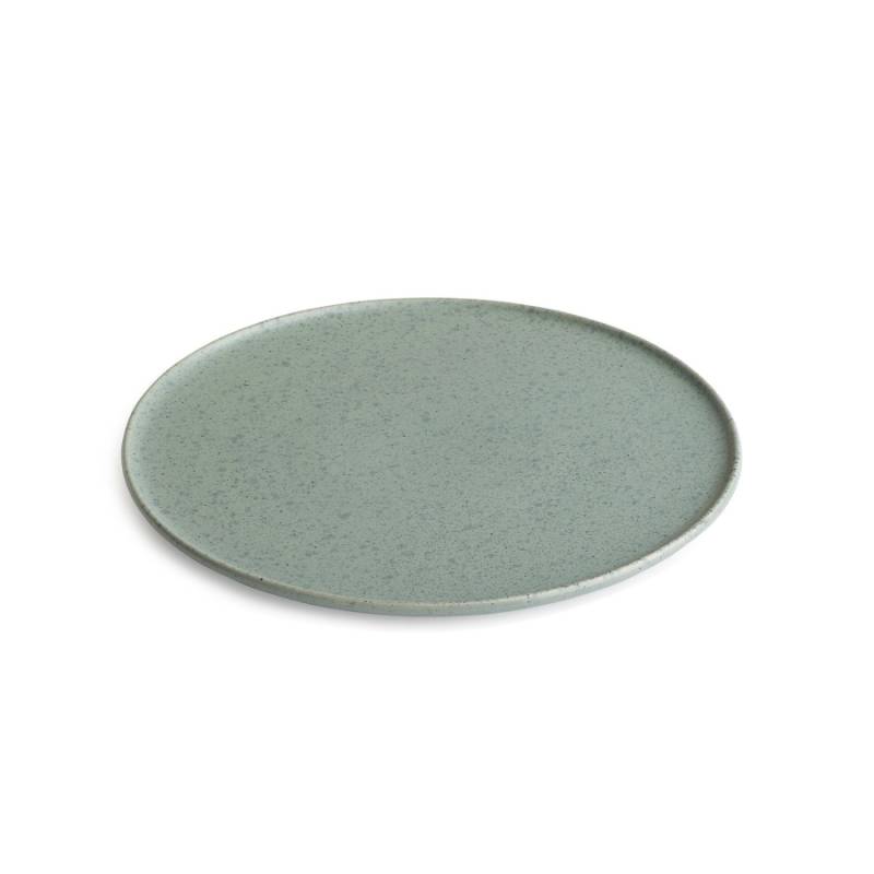 Kähler Ombria Plate Teller - granite green - Ø 22 cm von Kähler Design