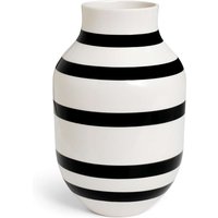 Omaggio Vase L black von Kähler Design