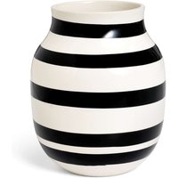 Omaggio Vase M black von Kähler Design