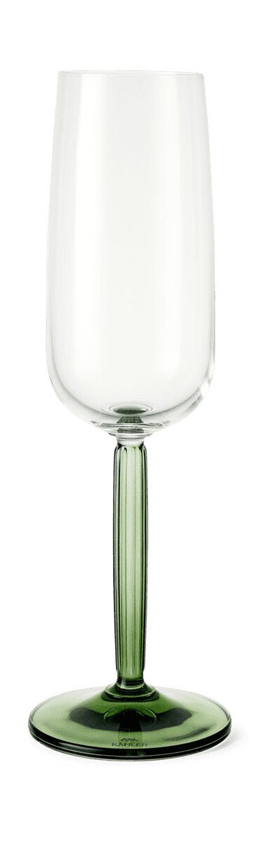 Champagnerglas 2er-Set Hammershoi grün Champagnerglas 2er-Set Hammershoi grün von Kähler