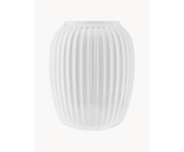 Handgefertigte Porzellan-Vase Hammershoi, H 20 cm von Kähler