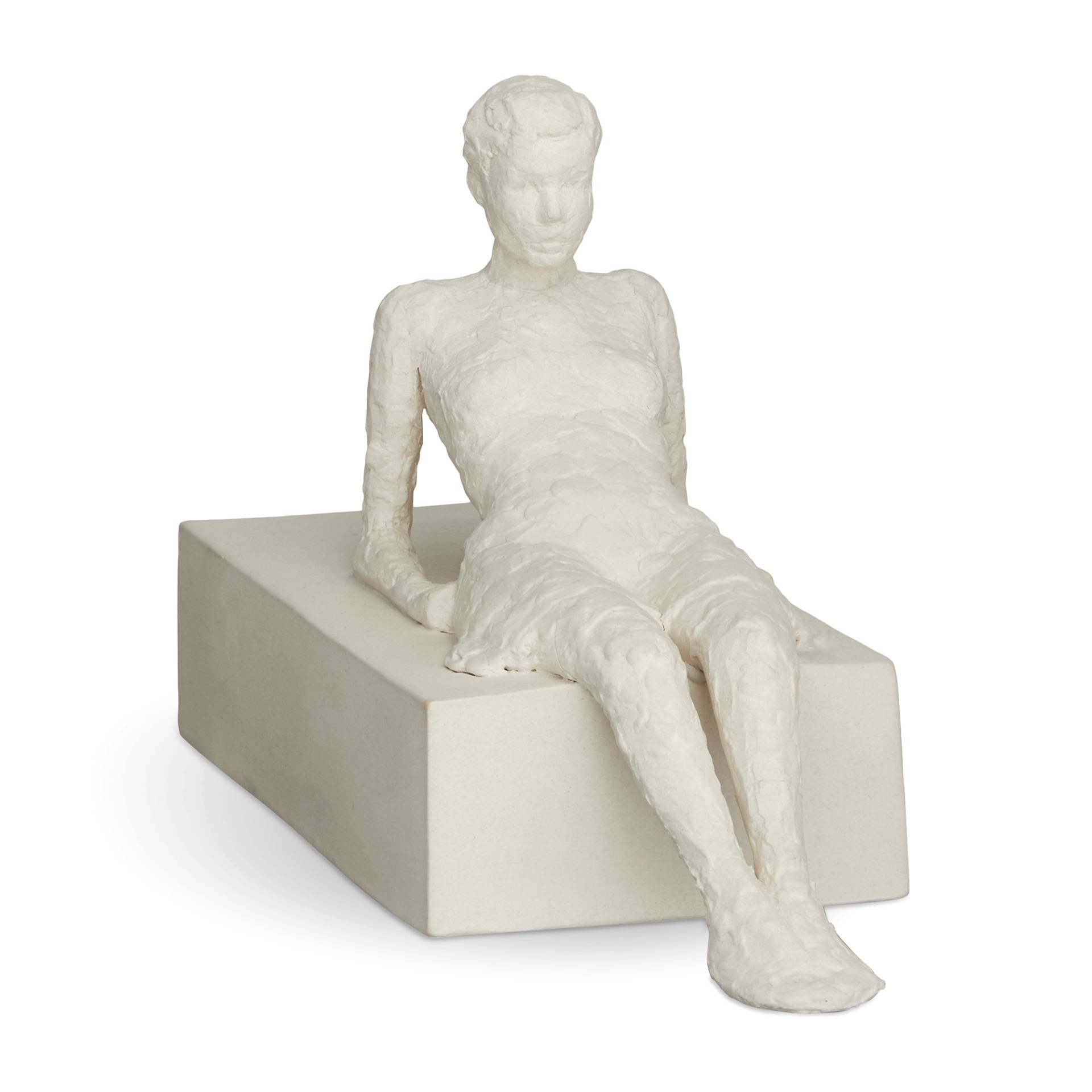 Kähler - Character The Attentive One Figur - creme/BxHxT 8.5x24x13cm von Kähler