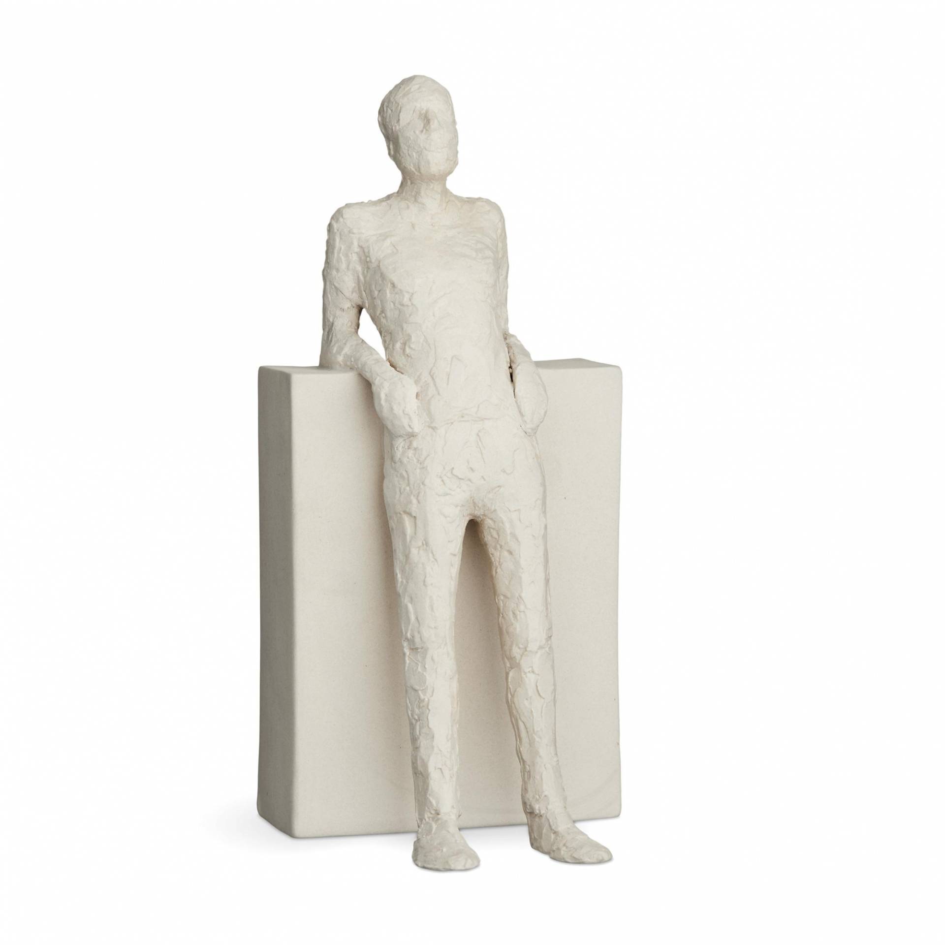 Kähler - Character The Hedonist Figur - creme/BxHxT 10.5x22x10.5cm von Kähler