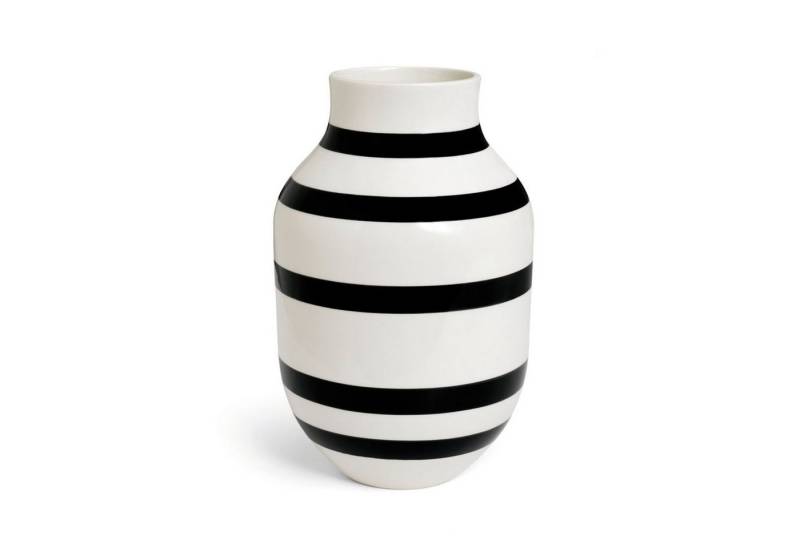 Kähler Dekovase Kähler Omaggio Vase H31 schwarz (11679) von Kähler