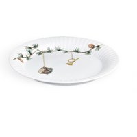 Kähler Design - Hammershøi Weihnachten Teller, Ø 19 cm, weiß von Kähler