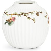 Kähler Design - Hammershøi Weihnachten Vase, H 13 cm, weiß von Kähler