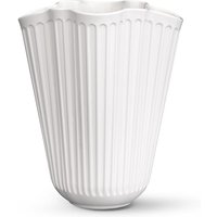 Kähler Design - Hammershøi Unfold Vase, H 16,5 cm, weiß von Kähler