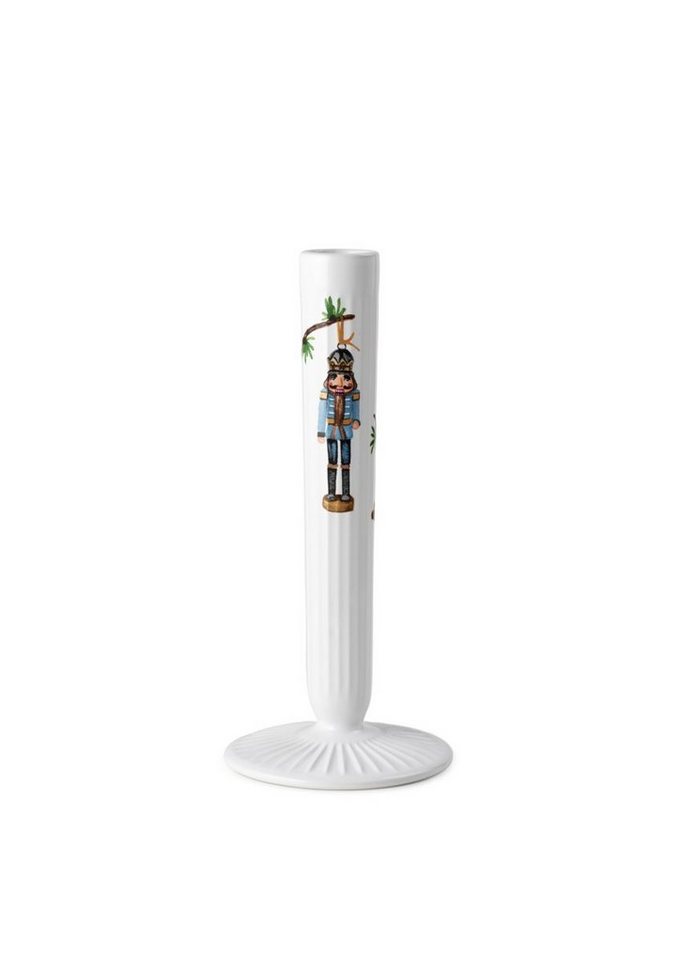 Kähler Kerzenhalter Kähler Hammershøi Christmas Kerzenständer H20 weiss mit dekoration Kähler Kerzenhalter Kähler Hammershøi Christmas Kerzenständer H20 weiss mit dekoration von Kähler