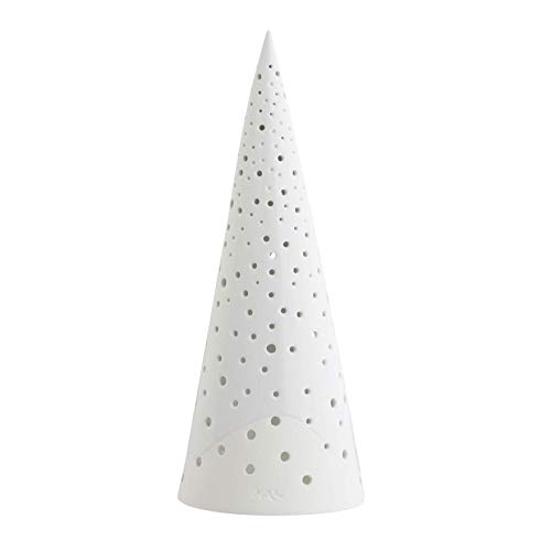 Kähler Teelichthalter hoch H30 cm Nobili Sammlerobjekt dänisches Design, Weiss Kähler Teelichthalter hoch H30 cm Nobili Sammlerobjekt dänisches Design, Weiss von HAK Kähler