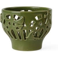 Kähler Design - Orangery Teelichthalter Ø 9,5 cm, green garden von Kähler