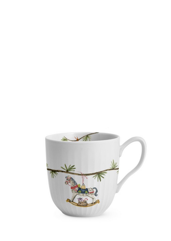 Kähler Tasse Kähler Hammershøi Tasse 2025 Porzellan 330 ml weiß, Porzellan von Kähler