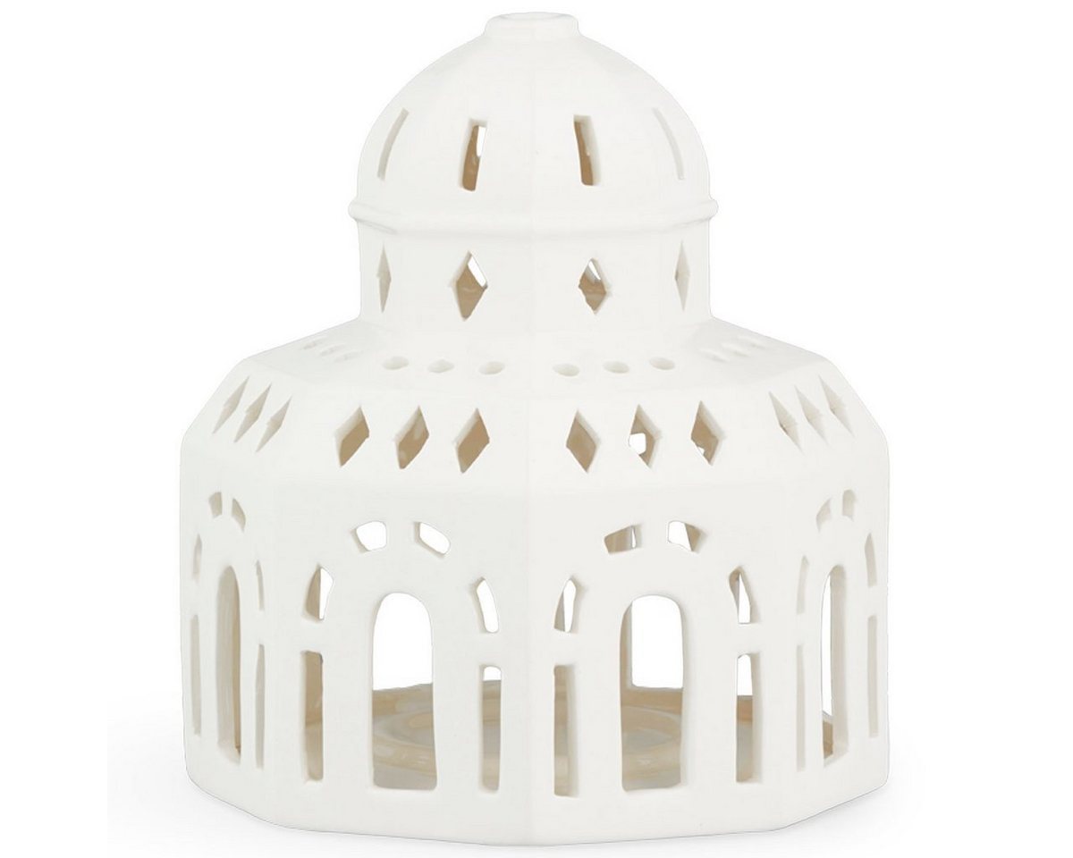 Kähler Teelichthalter Lichthaus Urbania Glassalen, Teelichthaus aus Keramik Kähler Teelichthalter Lichthaus Urbania Glassalen, Teelichthaus aus Keramik von Kähler