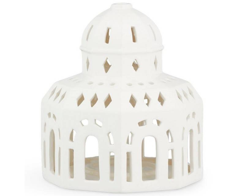 Kähler Teelichthalter Lichthaus Urbania Glassalen, Teelichthaus aus Keramik Kähler Teelichthalter Lichthaus Urbania Glassalen, Teelichthaus aus Keramik von Kähler