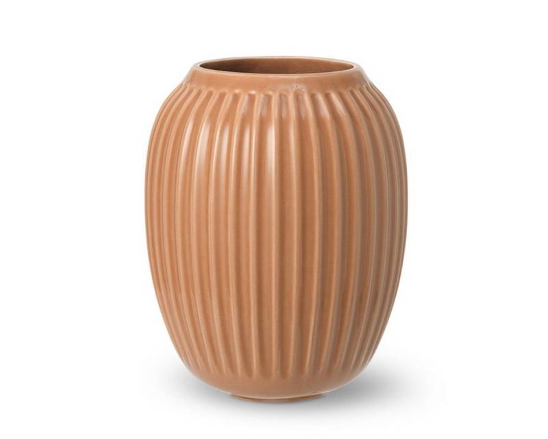 Kähler Tischvase Vase Hammershøi 20 cm, Karamel von Kähler