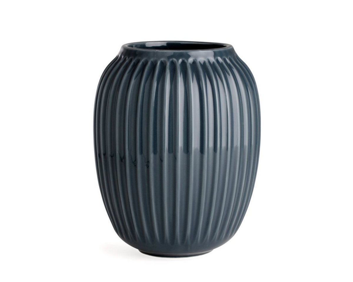 Kähler Tischvase Vase Hammershøi 20 cm, anthrazit von Kähler