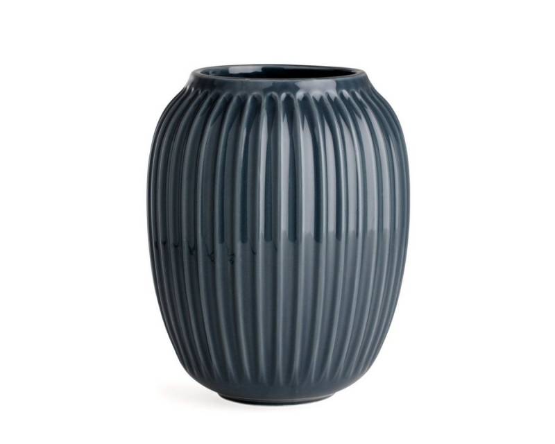 Kähler Tischvase Vase Hammershøi 20 cm, indigo von Kähler