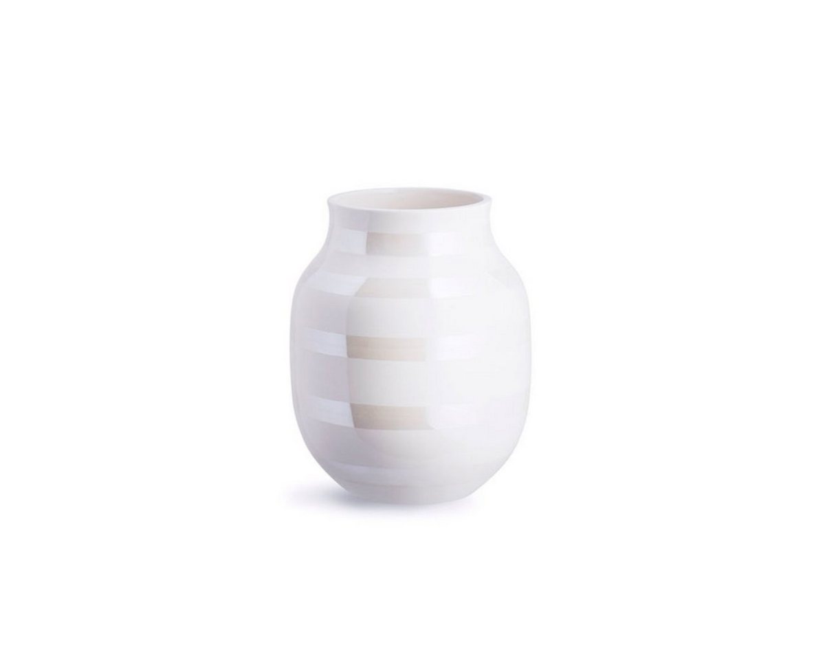 Kähler Tischvase Vase Omaggio M perlmutt-weiß, Vasenöffnung ca. 11 cm Durchmesser Kähler Tischvase Vase Omaggio M perlmutt-weiß, Vasenöffnung ca. 11 cm Durchmesser von Kähler
