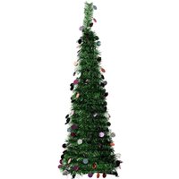 Decoris Deko-Weihnachtsbaum mit Weihnachtsschmuck Konus 150 x 32 cm grün Decoris Deko-Weihnachtsbaum mit Weihnachtsschmuck Konus 150 x 32 cm grün von Kaemingk