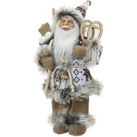 Decoris Dekofigur Weihnachtsmann 30 x 16 x 12 cm braun Decoris Dekofigur Weihnachtsmann 30 x 16 x 12 cm braun von Kaemingk
