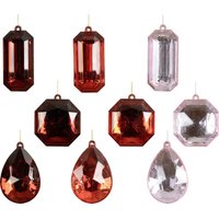 Decoris Weihnachtskugel aus Kunststoff Diamant 12 cm 9-fach sortiert Decoris Weihnachtskugel aus Kunststoff Diamant 12 cm 9-fach sortiert von Kaemingk
