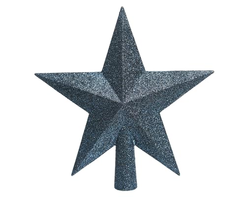 Kaemingk Christbaumspitze Stern Kunststoff Glitzer 19cm Weihnachtsspitze Tannenbaumspitze Dark Blue Kaemingk Christbaumspitze Stern Kunststoff Glitzer 19cm Weihnachtsspitze Tannenbaumspitze Dark Blue von Kaemingk