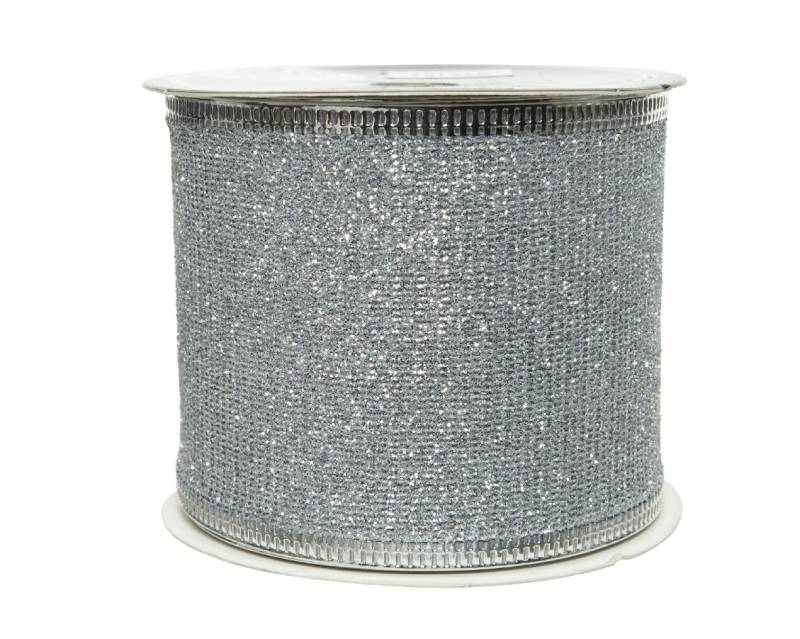 Kaemingk Band Glitter silber 270 cm Kaemingk Band Glitter silber 270 cm von Kaemingk