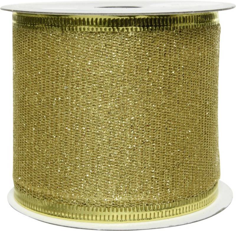 Kaemingk Band Polyester hellgold  270 cm von Kaemingk