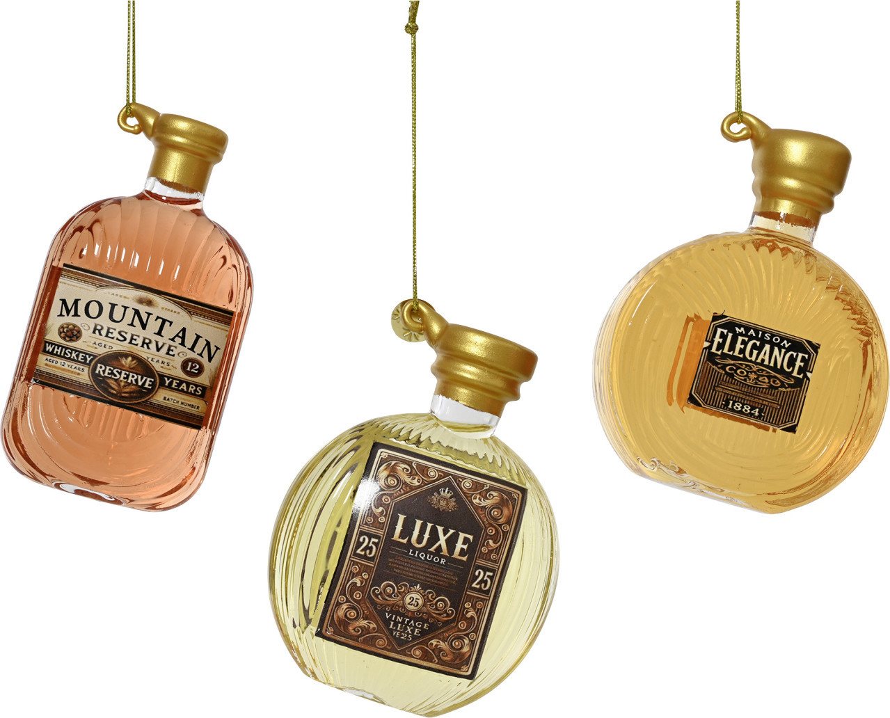 Kaemingk Christbaumschmuck Decoris Weihnachtskugel aus Glas Whisky 10 cm Kaemingk Christbaumschmuck Decoris Weihnachtskugel aus Glas Whisky 10 cm von Kaemingk