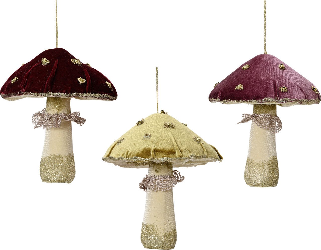 Kaemingk Christbaumschmuck Decoris Weihnachtskugel aus Polyester samt Pilz 12 Kaemingk Christbaumschmuck Decoris Weihnachtskugel aus Polyester samt Pilz 12 von Kaemingk