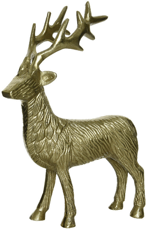 Kaemingk Dekofigur Hirsch aus Alu 9 x 18 x 25 cm Kaemingk Dekofigur Hirsch aus Alu 9 x 18 x 25 cm von Kaemingk