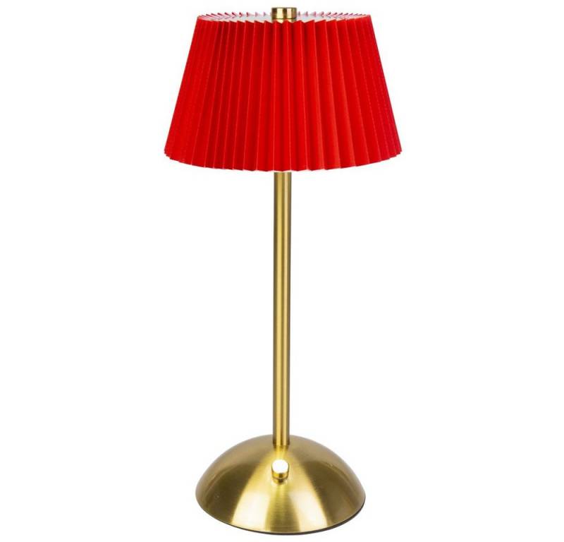 Kaemingk Dekolicht LED Tischlampe - rot/gold - ca. 15 x 15 x 30,5 cm Kaemingk Dekolicht LED Tischlampe - rot/gold - ca. 15 x 15 x 30,5 cm von Kaemingk