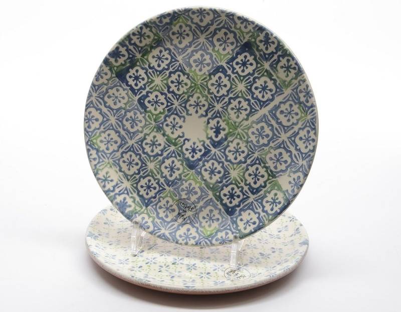 Kaemingk Dekoteller Teller Terracotta Dekoteller Obstteller blau grün Setpreis Kaemingk Dekoteller Teller Terracotta Dekoteller Obstteller blau grün Setpreis von Kaemingk