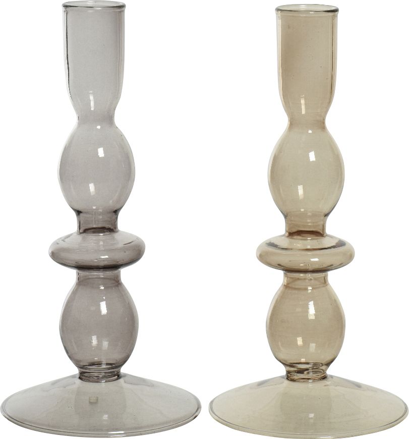 Kaemingk Kerzenhalter aus Glas 18 cm von Kaemingk