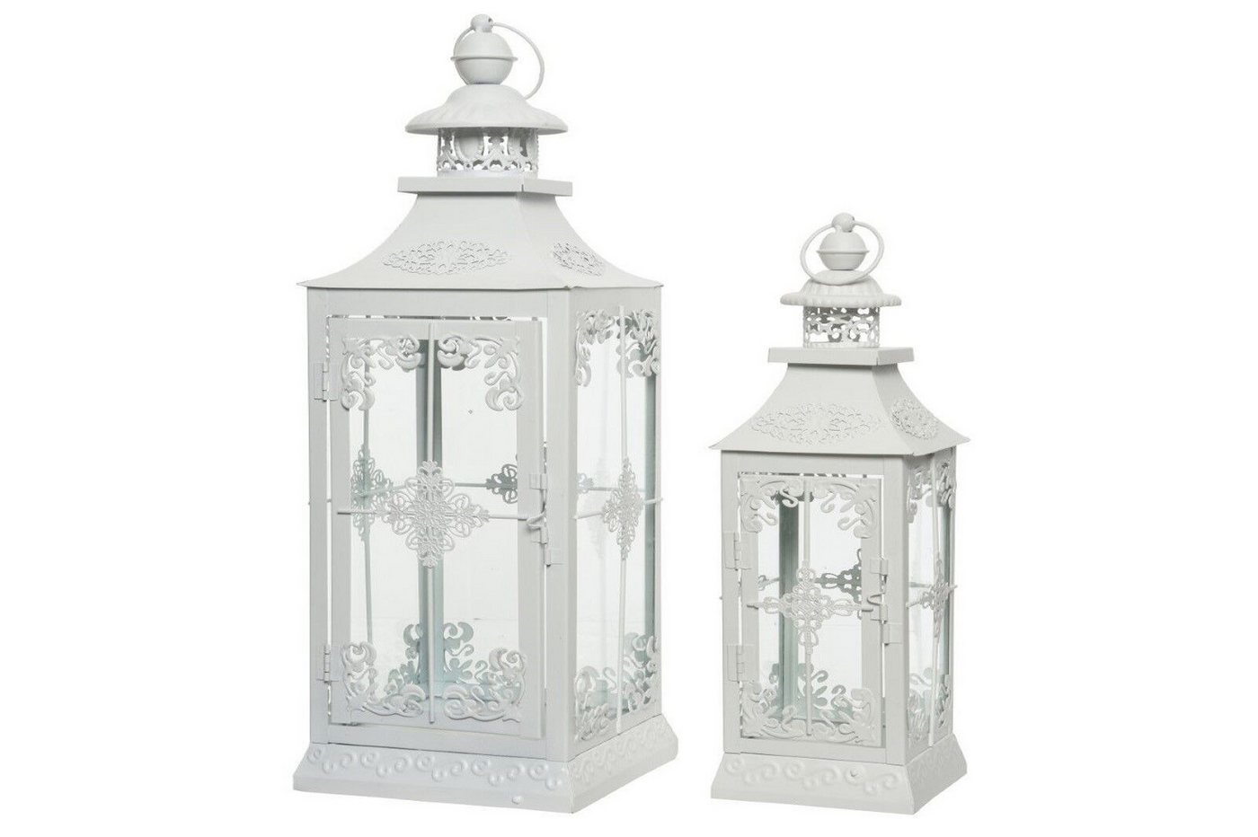 Kaemingk Kerzenlaterne Laterne Eisenlaterne romantik Windlichtlaterne creme 2er Set Kaemingk Kerzenlaterne Laterne Eisenlaterne romantik Windlichtlaterne creme 2er Set von Kaemingk