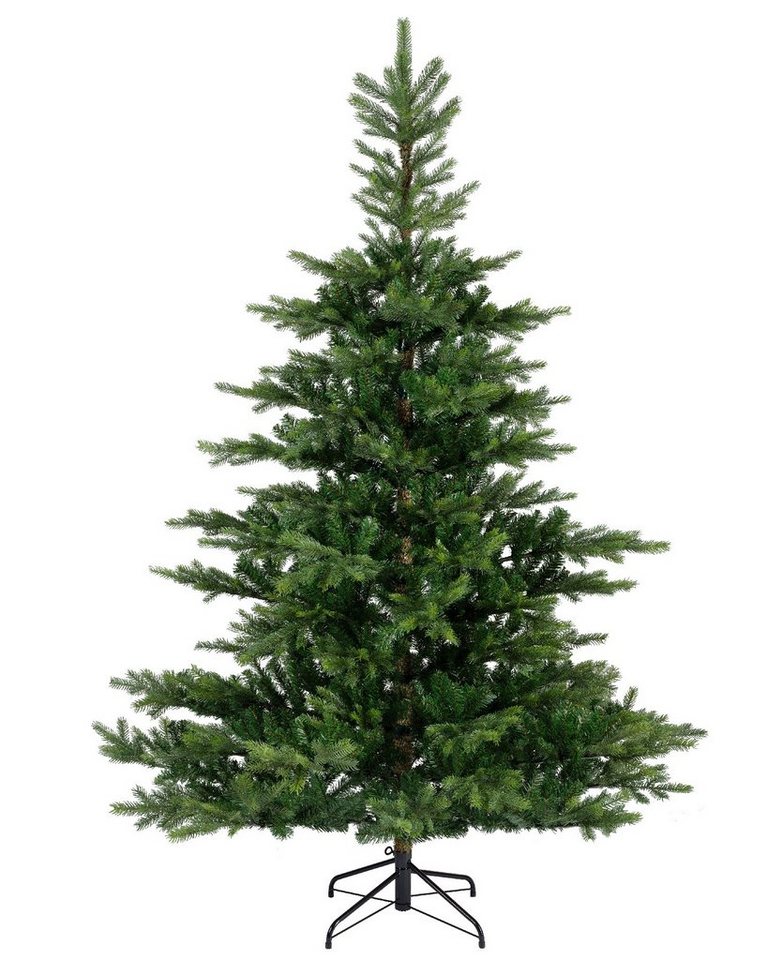 Kaemingk Künstlicher Weihnachtsbaum Everlands Künstlicher Weihnachtsbaum GRANDIS FIR 210 cm, grün, Tanne, Grandis-Tanne, Klappmechanismus, Metallständer Kaemingk Künstlicher Weihnachtsbaum Everlands Künstlicher Weihnachtsbaum GRANDIS FIR 210 cm, grün, Tanne, Grandis-Tanne, Klappmechanismus, Metallständer von Kaemingk