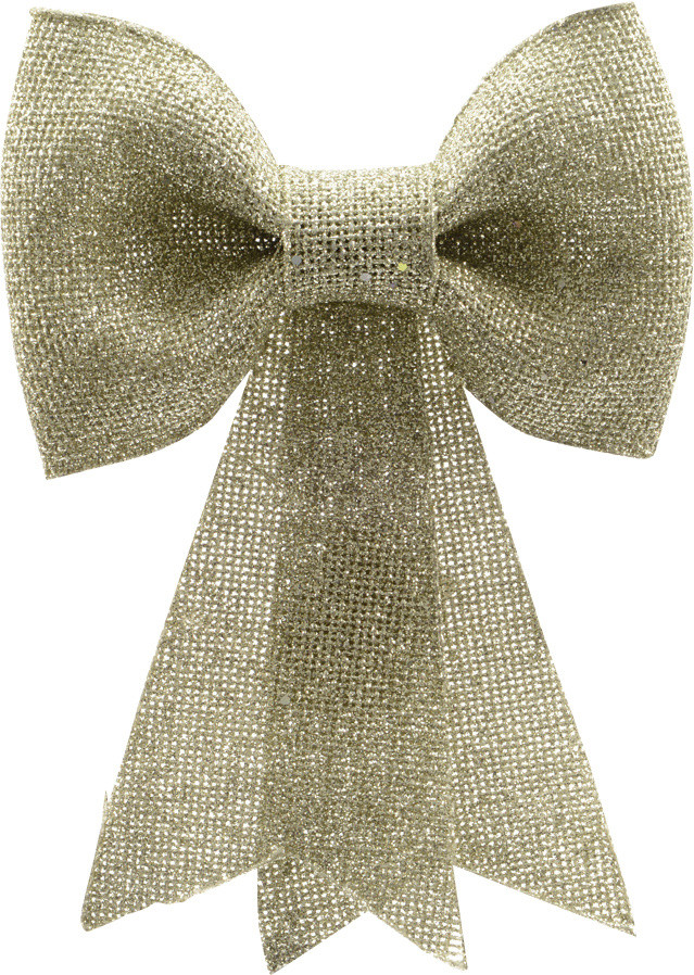 Kaemingk Kunst-Schleife Glitterhänger 1,7 x 31 x 40 cm hellgold Kaemingk Kunst-Schleife Glitterhänger 1,7 x 31 x 40 cm hellgold von Kaemingk