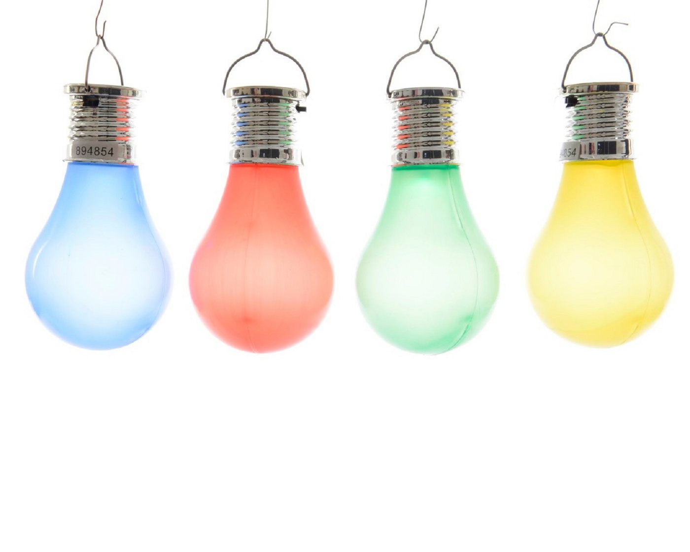Kaemingk LED Gartenleuchte LED Leuchten Glühbirnen Kunststoff Gartenlicht Licht 4er Set von Kaemingk