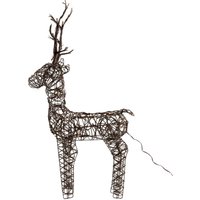 Kaemingk LED Hirsch mit 48 Lichter 69 cm braun LED-Figuren Kaemingk LED Hirsch mit 48 Lichter 69 cm braun LED-Figuren von Kaemingk