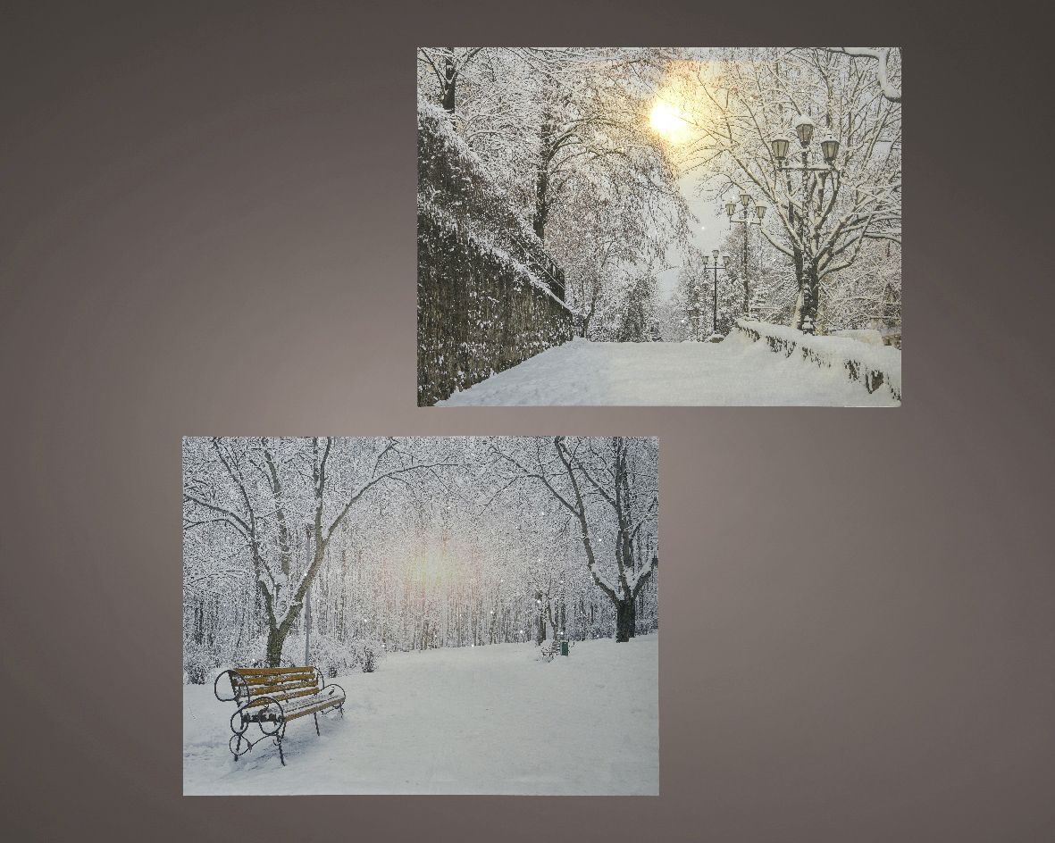 Kaemingk LED Leinwand BO Indoor 5 Lichter 50 x 58 x 78 cm Kaemingk LED Leinwand BO Indoor 5 Lichter 50 x 58 x 78 cm von Kaemingk