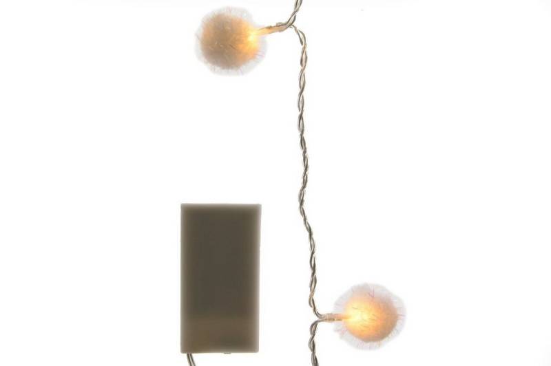 Kaemingk LED-Lichterkette Lichterkette Schneekugel 20 LED weiß Batterie 2,75m innen Kaemingk LED-Lichterkette Lichterkette Schneekugel 20 LED weiß Batterie 2,75m innen von Kaemingk