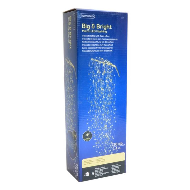 Kaemingk LED-Lichterkette Micro LED Kaskade Flash XL 720 Lichte von Kaemingk