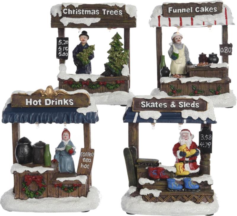 Kaemingk LED Markstand Szene 7 x 10,5 x 13,5 cm bunt Kaemingk LED Markstand Szene 7 x 10,5 x 13,5 cm bunt von Kaemingk