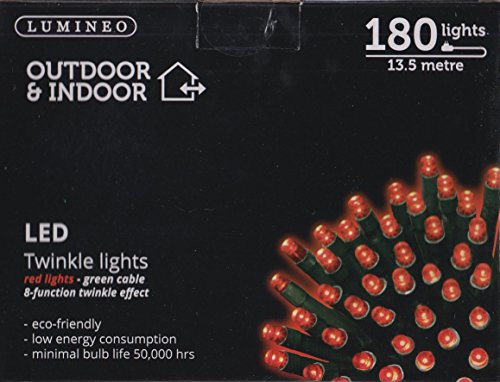 Kaemingk LED-Twinkle 180, Rot Kaemingk LED-Twinkle 180, Rot von Kaemingk