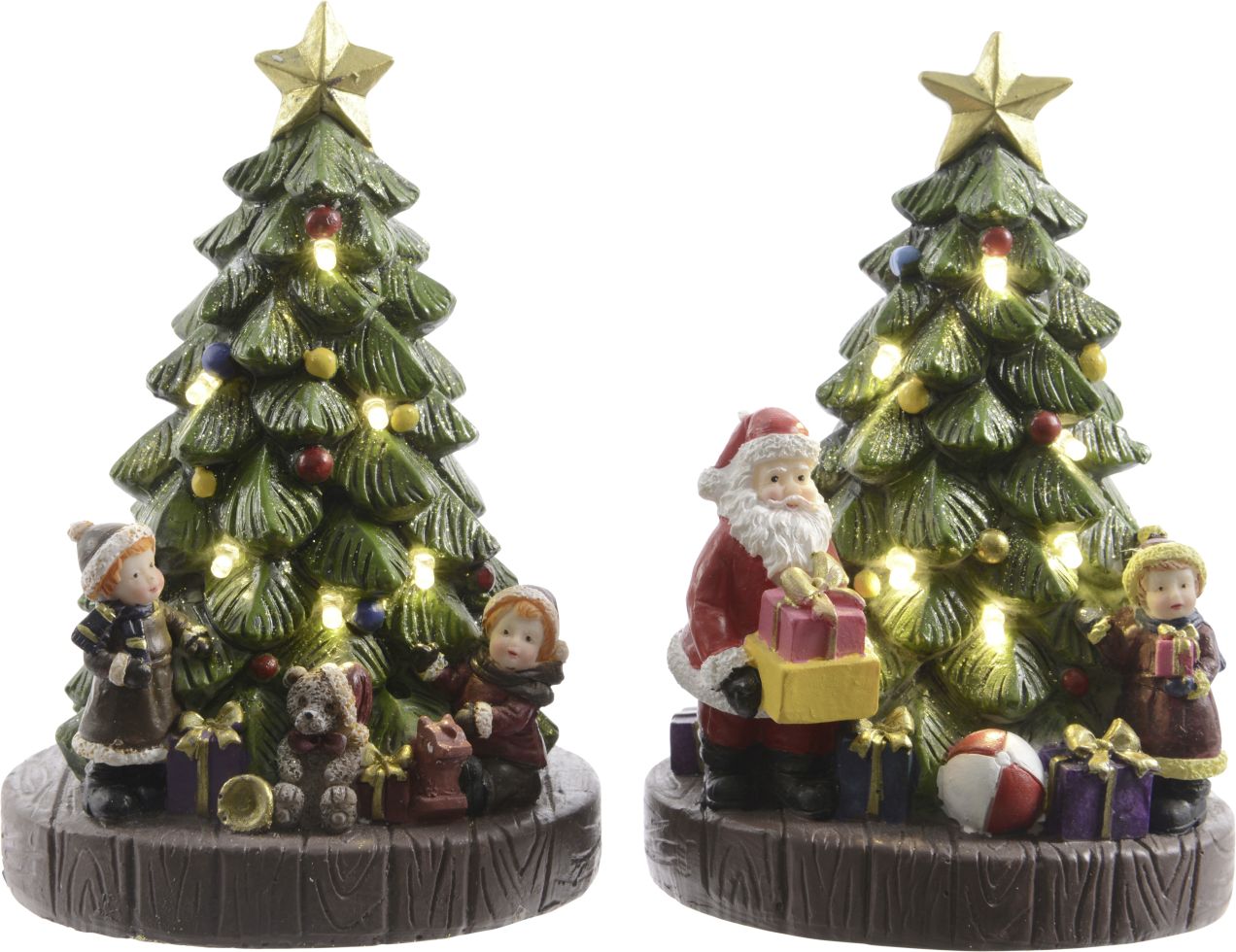Kaemingk LED Weihnachtsbaum Szene 10 x 8,5 x 15,5 cm warmweiß Kaemingk LED Weihnachtsbaum Szene 10 x 8,5 x 15,5 cm warmweiß von Kaemingk