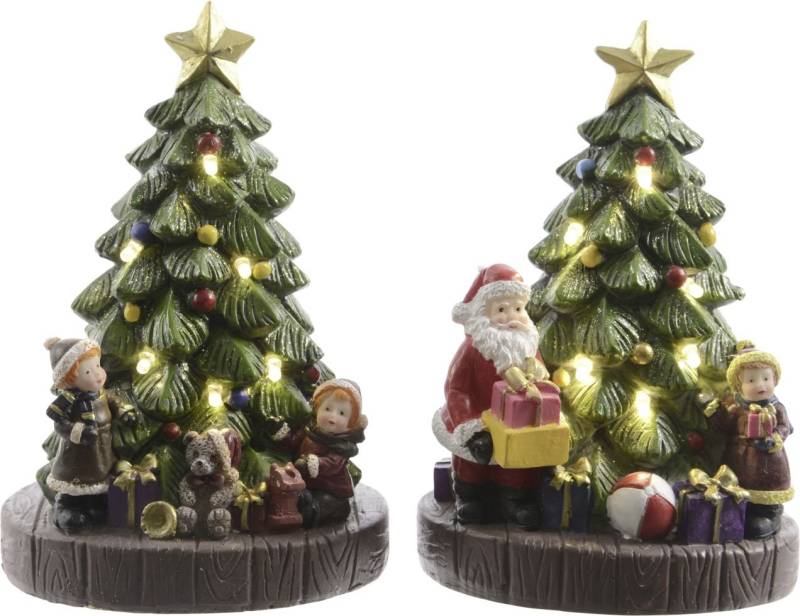 Kaemingk LED Weihnachtsbaum Szene 10 x 8,5 x 15,5 cm warmweiß Kaemingk LED Weihnachtsbaum Szene 10 x 8,5 x 15,5 cm warmweiß von Kaemingk