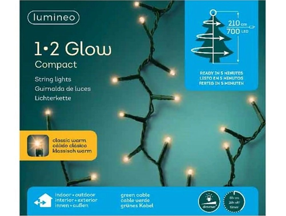 Kaemingk Lichterkette LED 1-2 Glow Lichterkette Timer8h Dimmer5F 2,1m 70 Kaemingk Lichterkette LED 1-2 Glow Lichterkette Timer8h Dimmer5F 2,1m 70 von Kaemingk
