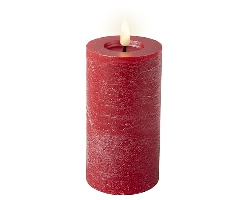 Kaemingk Lumineo Indoor LED Wachskerze Rot Flammeneffekt warmweiß Ø 7 cm Höhe 15 cm Kaemingk Lumineo Indoor LED Wachskerze Rot Flammeneffekt warmweiß Ø 7 cm Höhe 15 cm von Kaemingk